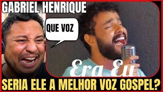 GABRIEL HENRIQUE  ERA EU  Cover VOCAL COACH REACTION [upl. by Caye]