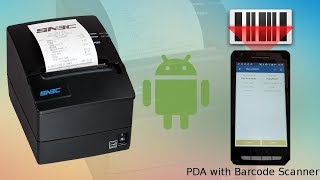 Odoo POS Android Application for PDA with Barcode Scanner and Bluetooth Printer [upl. by Bellis]