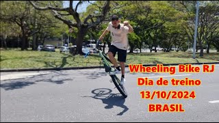 Wheeling Bike RJ Dia de treino 2024 [upl. by Essinger]