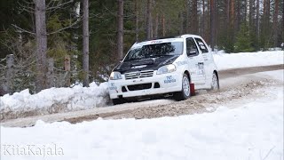 KangasniemiRalli FCup 232024 Ek1 Otto JÃ¤rvinen amp Mikko Halinen Suzuki Ignis Sport [upl. by Eenyaj]