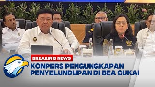 FULL Konpers Sri Mulyani amp Budi Gunawan Ungkap Kasus Penyelundupan di Bea Cukai [upl. by Eerihs]