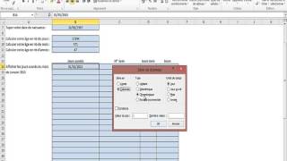 Utiliser les Fonctions Dates sous Excel [upl. by Plusch]