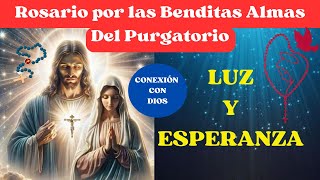 🙌Rosario de LUZ 🕯️La Oración MÁS HERMOSA para las Benditas Almas del Purgatorio San Agustín❤️ [upl. by Leandre]