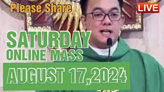 QUIAPO CHURCH LIVE MASS TODAY REV FR DOUGLAS BADONG JULY 172024 [upl. by Kwarteng]