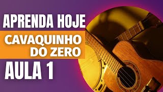 Como Tocar Cavaquinho  Aprenda Cavaquinho do Zero em 4 aulas cavaquinhoparainiciantes [upl. by Roselia]