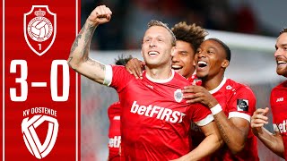 Royal Antwerp FC 30 KV Oostende  Highlights  JPL speeldag 13  20222023 [upl. by Ambler]