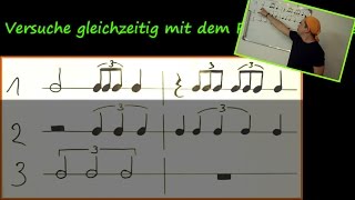 Triolen in der Musik richtig spielen lernen  Demo der Vollversion 36min im Onlinekurs [upl. by Htebzil]