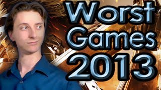 Top Ten Worst Games of 2013  ProJared [upl. by Llatsyrk603]