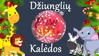 ❄️Kalėdinės dainos vaikams  🌴Džiunglių Kalėdos🦁 I EasyBee✨️ [upl. by Yeroc]