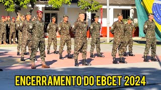 Formatura de Encerramento do Estágio de Cabo Especialista Temporário 2024 da Brigada Paraquedista 🦅 [upl. by Audris136]