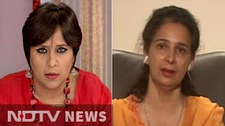 Akalis backstabbed Sidhu he had no choice but to quit his wife tells NDTV [upl. by Enytsirk]