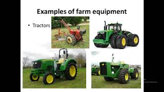 Farm equipmentLecture 2Primary tillage implementPloughDraftPullField capacityPloughing method [upl. by Lainahtan]