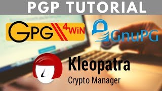 The Complete PGP Encryption Tutorial  Gpg4win amp GnuPG [upl. by Ahsina]