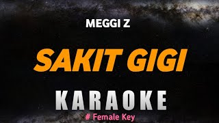 Karaoke meggy z sakit gigi  Kentrung modern FEMALE KEY [upl. by Nohsauq]