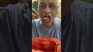 Papaya mukbang [upl. by Alasdair]