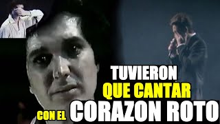 10 CANTANTES QUE SUBIERON AL ESCENARIO CON EL CORAZON COMPLETAMENTE ROTO [upl. by Euqnom]