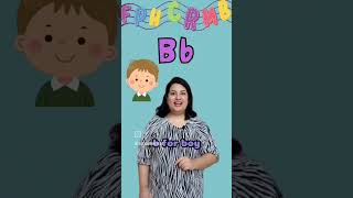 how to write letter b phonics for kidswriting alphabetalphabet soundsEnglish alphabet children [upl. by Taka103]