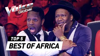 The Voice Global  BEST Blind Auditions of AFRICA [upl. by Cutcheon]