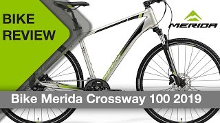 Bike Merida Crossway 100 2019 bike review [upl. by Eiramanin]