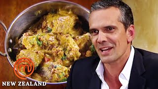 Indian Cuisine Elimination Challenge  MasterChef New Zealand  MasterChef World [upl. by Bradlee]