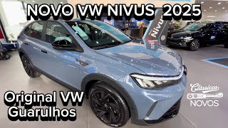 NOVO VW NIVUS 2025 EM DETALHES AGORA MAIS BONITO E TECNOLÓGICO [upl. by Atarman125]