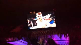 Rockhold and Bisping the LA reaction [upl. by Nahpos]