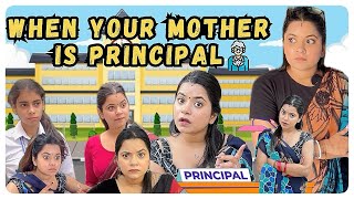 When your mom is Principal in your School 🏫 shorts ytvideo school teacherlife sejalgabavideo [upl. by Ssilb]