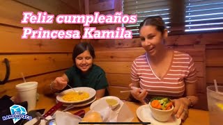 HOY ES EL CUMPLEAÑOS DE KAMiLA🎉 FUIMOS A COMER Y AL CINE LosRamiorozco [upl. by Ynnam]