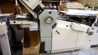 STAHL FOLDING MACHINE TI 52 44 2006 [upl. by Kwabena]