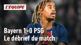 Bayern 10 PSG  Le débrief de la nouvelle défaite parisienne en Ligue des champions [upl. by Anauqaj50]