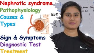 Nephrotic Syndrome  Types  Pathophysiology  Symptoms  Causes  Diagnose  Treatment [upl. by Ostler]