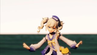 【MMD】 Genshin Impact  原神Project BarBara  patchwork staccato [upl. by Ellerol831]