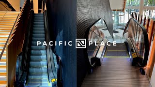 ThyssenKrupp MediumFile Entrance Escalator  Pacific Place  Seattle WA [upl. by Aileek304]