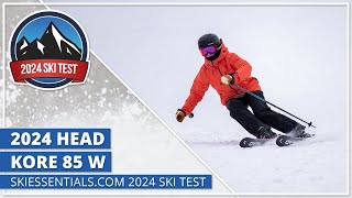 2024 Head Kore 85 W  SkiEssentialscom Ski Test [upl. by Yacov]