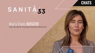 Intervista a Maria Elena Boschi Camera dei Deputati Intergruppo Parlamentare Malattie Rare [upl. by Bowden]