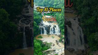 Top 10 things do in Ranchi 🏞️  MustSee Spots in Ranchi 🌟 ranchi shorts jharkhand [upl. by Razaele]