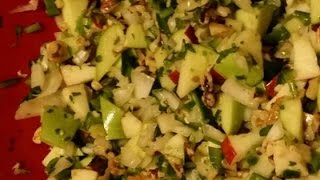 Easy Fresh Homemade Apple Salsa Recipe [upl. by Ulrikaumeko]