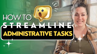 5 Tips to STREAMLINE ADMINISTRATIVE TASKS FOR WORK AT HOME MOMS  Mom of 5  Laurel Leurquin [upl. by Beasley]