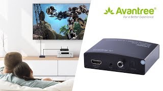 Video User Guide for Avantree HDMI Audio Extractor [upl. by Yukio]