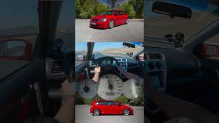 HONDA CIVIC TYPE R EP3  FAST 100200kmh  K24 SWAP VTEC ENGİNE SOUND [upl. by Romeu]