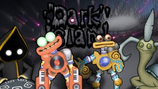 WUBBOX AND RARE WUBBOX ON DARK ISLAND fanmade whatif animated [upl. by Ennaimaj]