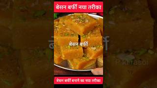 Besan ki barfi kaise banaen  besan barfi recipe  sweet recipe [upl. by Borer]