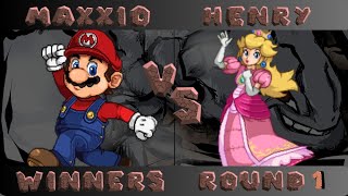 Steelex Perymeter  Maxxio Mario Vs Henry Peach  Winners Round 1 [upl. by Nylyoj799]