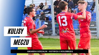 Kulisy meczu Gwardia Koszalin  Kotwica II Kołobrzeg [upl. by Jacobina]