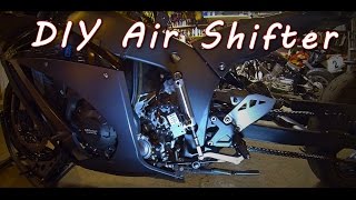 DIY Motorcycle Air Shifter [upl. by Amarette741]