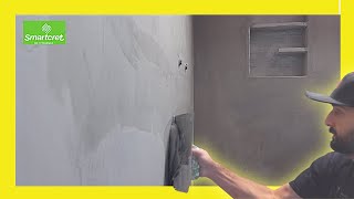 🚀 Follow these Simple Steps to Apply Microcement in your Bathroom and Surprise Everyone 😍 Smartcret [upl. by Euqnom]