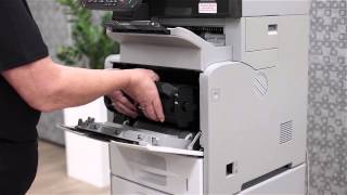 Ricoh Customer Support  How to change Toner [upl. by Zeena]