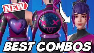 BEST COMBOS FOR NEW TRACY TROUBLE SKIN DARK STYLEMARCH MONTHLY CREW PACK  Fortnite [upl. by Nordna]