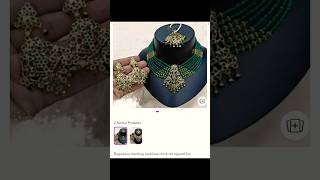 Meesho Jewellery Collection jewellery Haul cheapest jewellery jewellery jewelleryhaul meesho [upl. by Ayala]