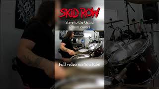 Skid Row new drum cover uploaded nickyngvesamios skidrow drumcover fyp fypage [upl. by Aened187]